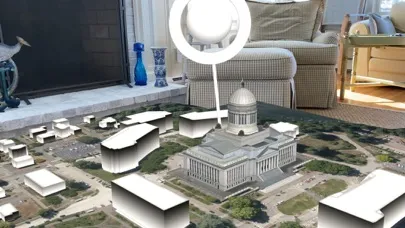 Tangkapan layar Xplore Washington S. Capitol