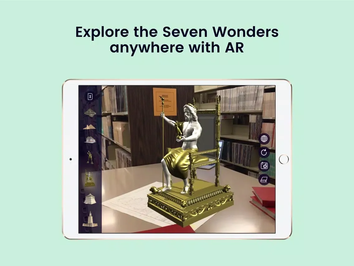 Screenshot di Seven Wonders AR iPad 
