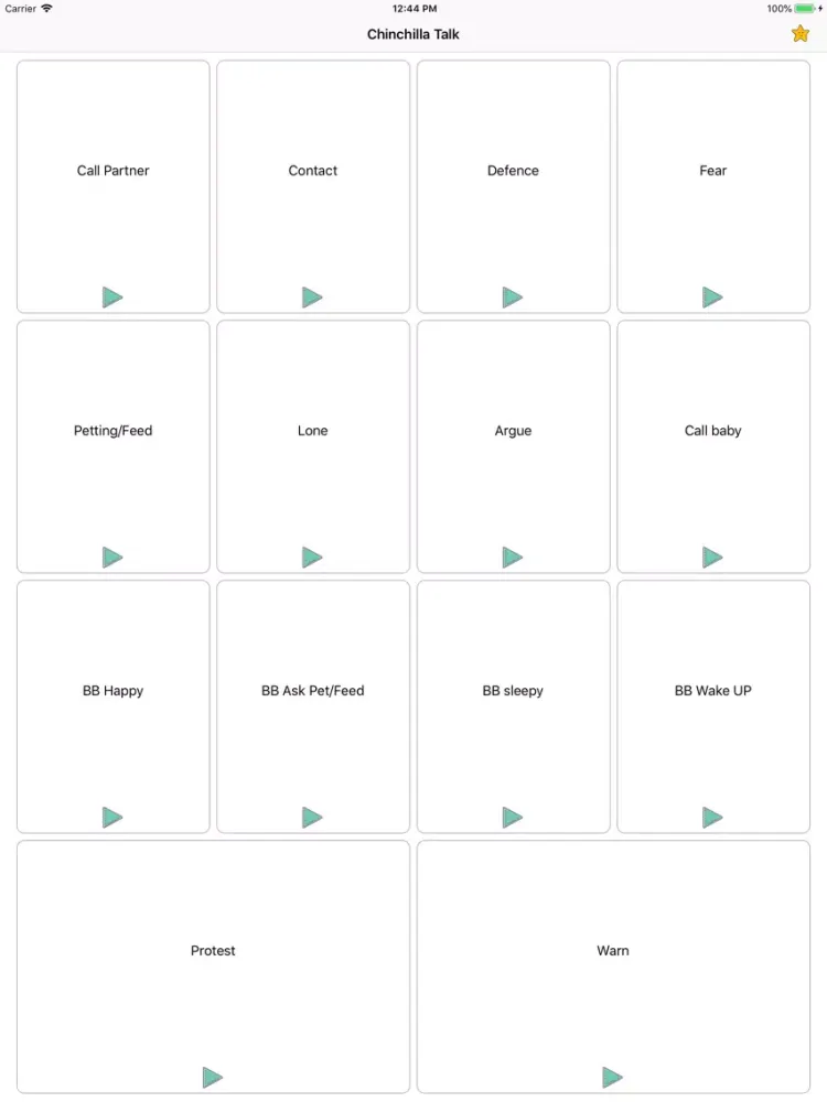 TimePic Chinchilla Talk iPad  Screenshots