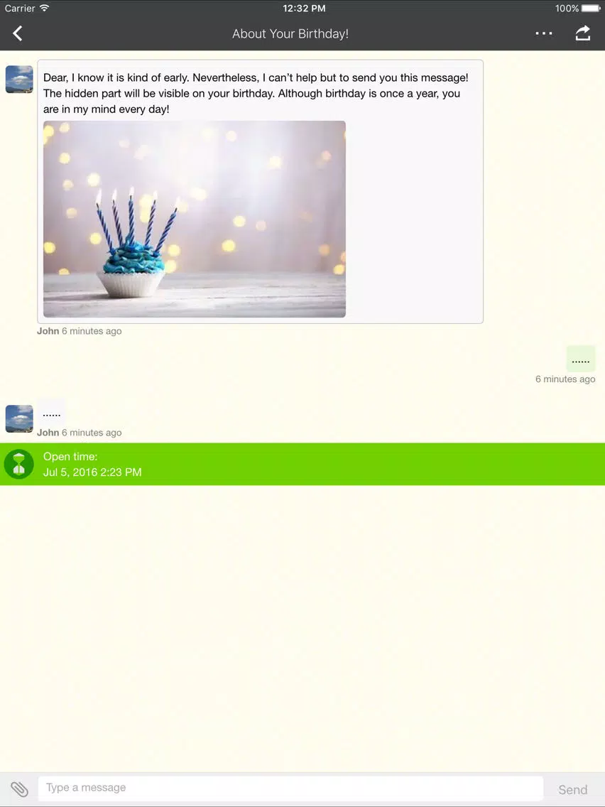Скриншоты TimePipe – the future social messenger iPad 