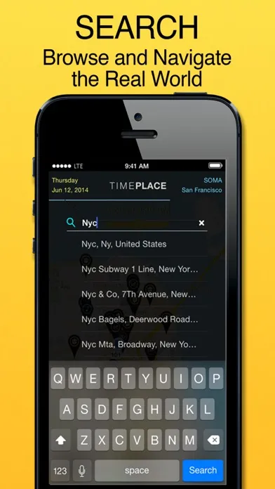 Time Place - Browse the Real World - Search, Discover & Navigate Events, Concerts, Nightlife, Meet-ups or Activities in your city or when planning travel. Ekran Görüntüleri
