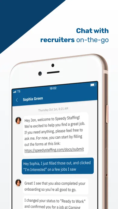 Скриншоты Speedy Staffing