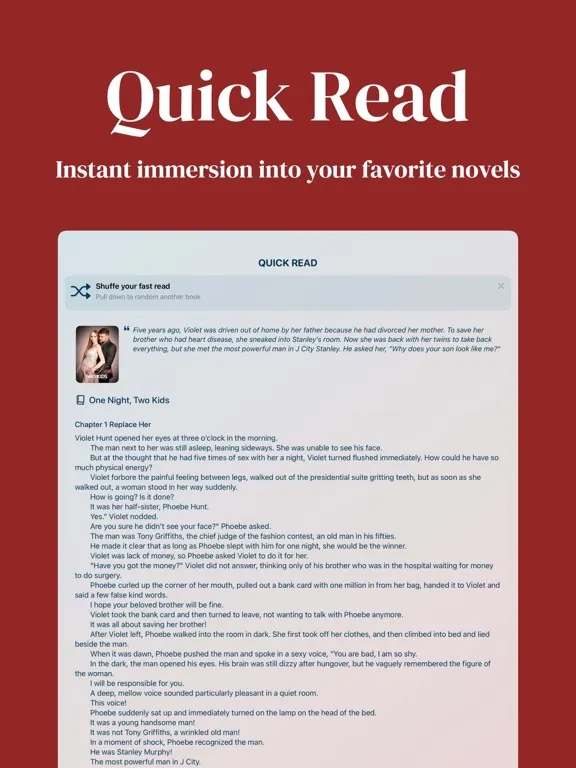 Screenshot di Bookly - Novels Literature iPad 