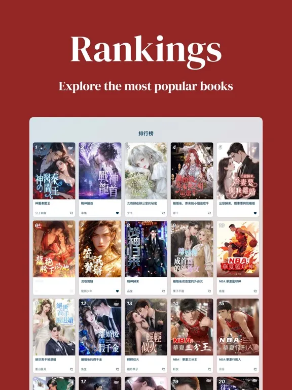 Screenshot di Bookly - Novels Literature iPad 