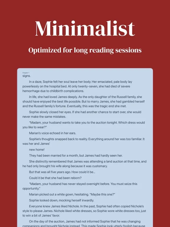 Screenshot di Bookly - Novels Literature iPad 
