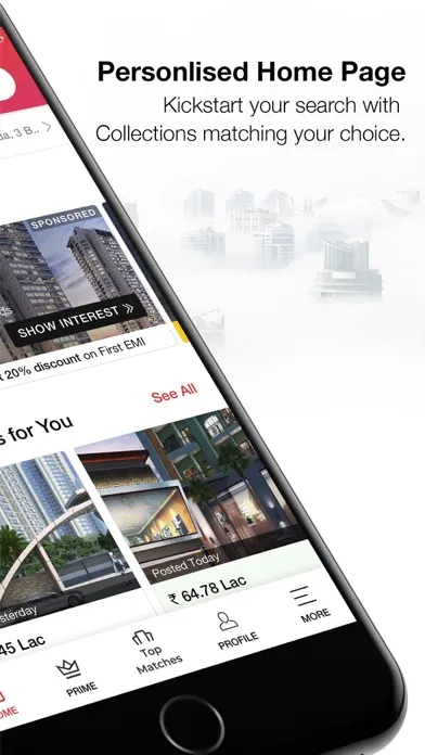 Ảnh chụp màn hình của Magicbricks Property Search