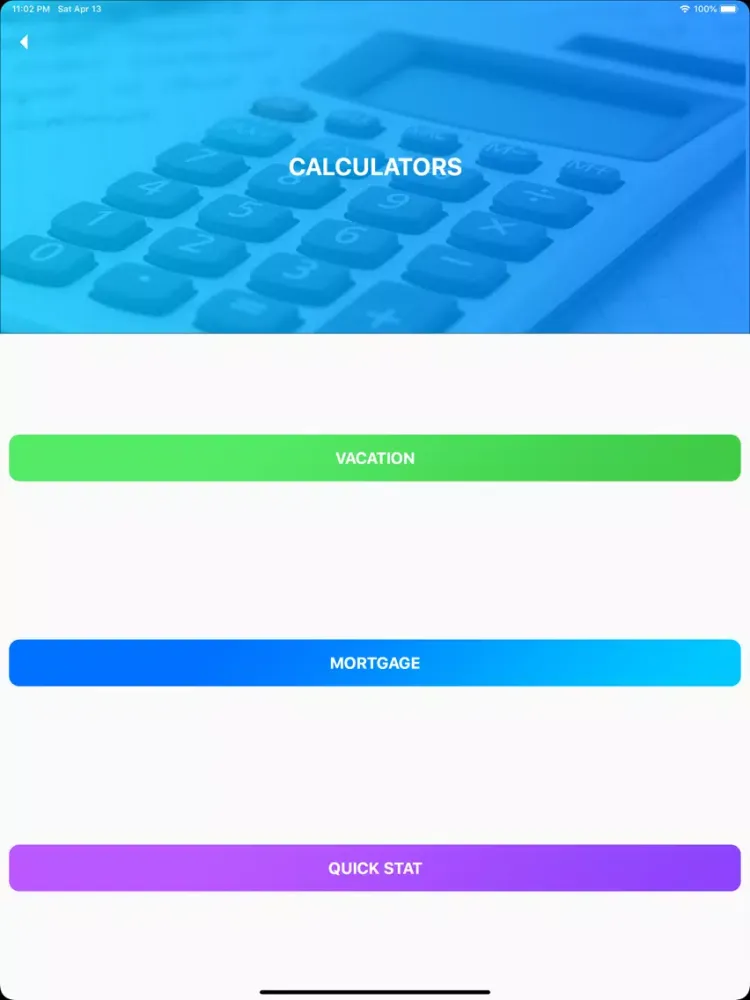 صور TimeShare SellBOX Calculator iPad 