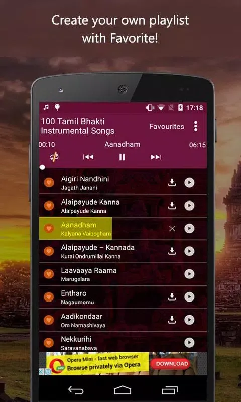 100 Tamil Bhakti Instrumentals Screenshots
