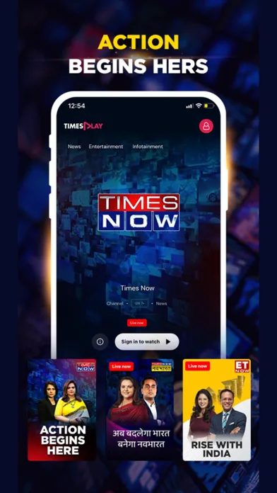 Times Play: Movies,News on OTT سکرین شاٹس