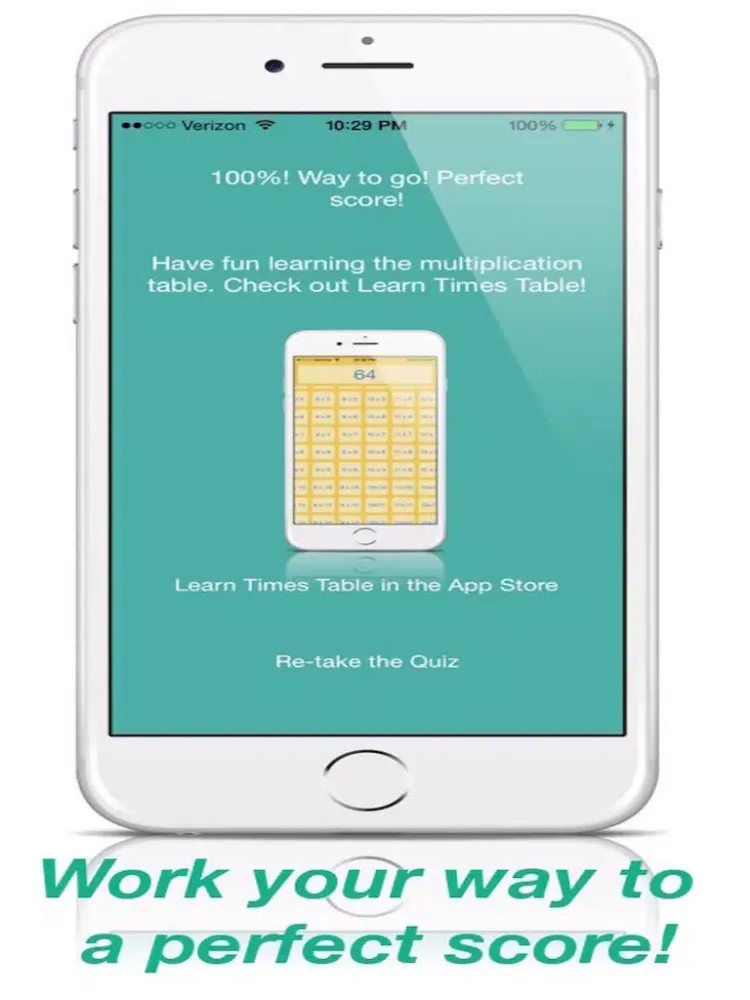 Times Quiz - Multiplication Trainer and Learning Tool for Kids iPad  Screenshots