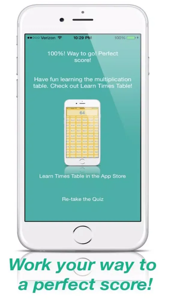 Times Quiz - Multiplication Trainer and Learning Tool for Kids Screenshots