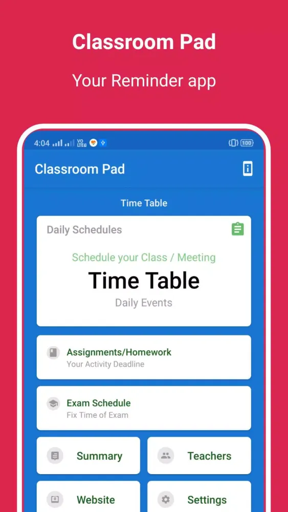 Classroom Pad Ekran Görüntüleri