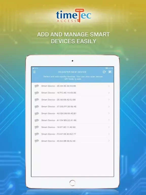 TimeTec Access iPad  스크린샷