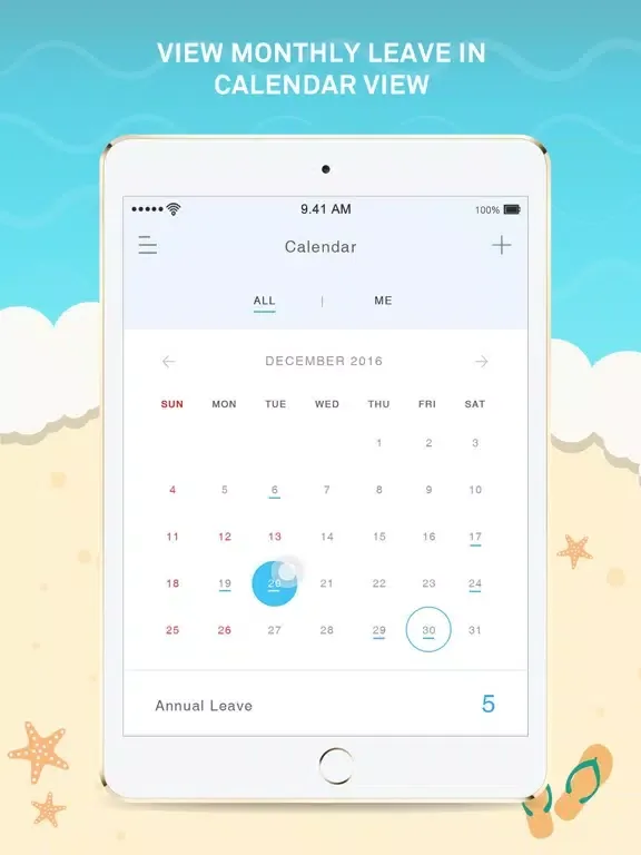 TimeTec Leave iPad  Screenshots