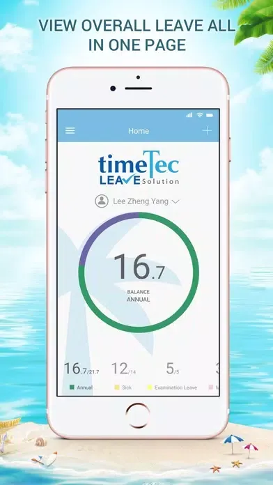 TimeTec Leave Screenshots