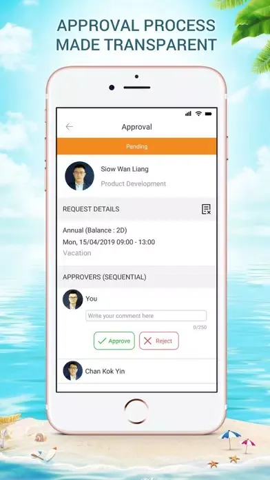 TimeTec Leave Screenshots