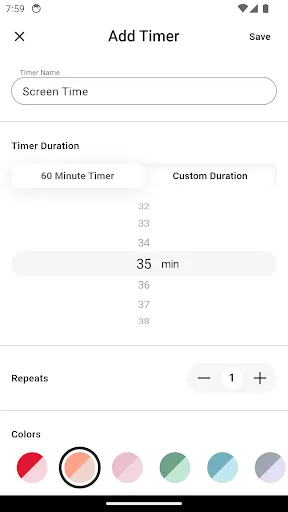Time Timer Visual Productivity Screenshots