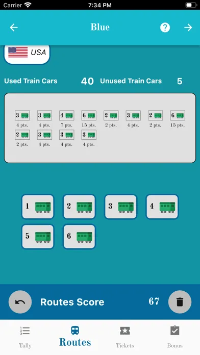 Ảnh chụp màn hình của Time To Count: Ticket To Ride