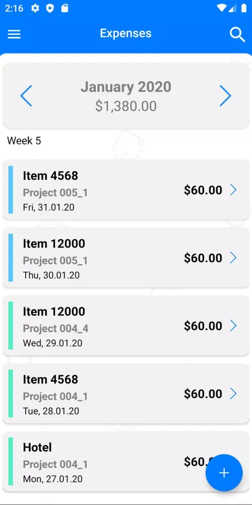 Ảnh chụp màn hình của TimeTrack - Time tracker