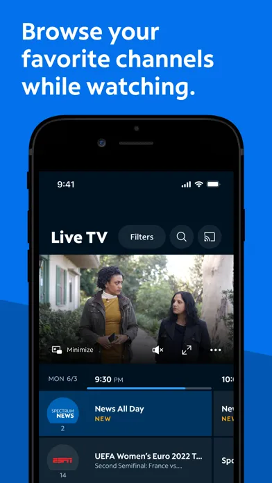 Скриншоты Spectrum TV