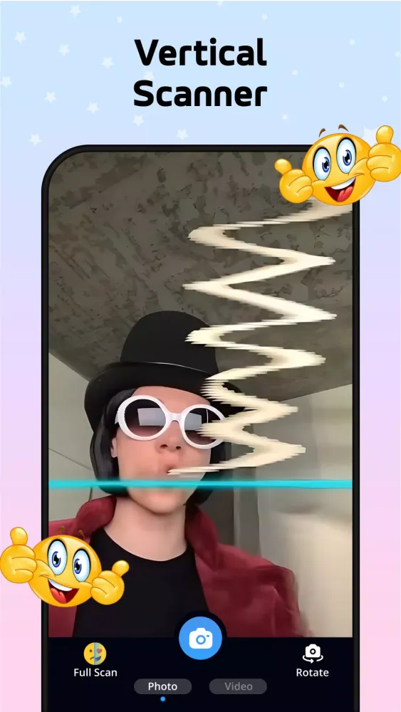 Time Warp Scan - Funny Face Screenshots