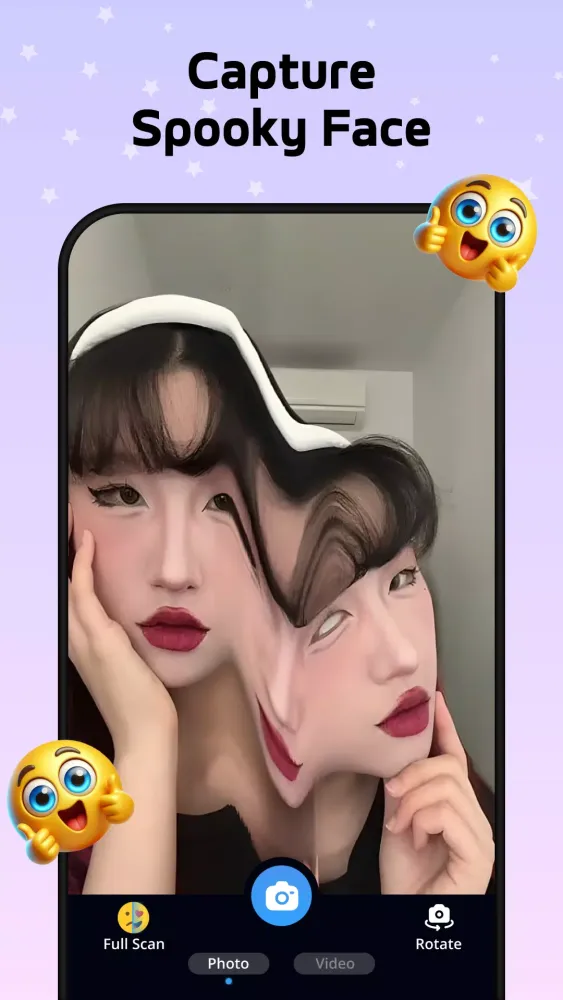 Time Warp Scan - Funny Face Screenshots
