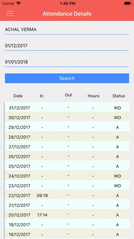 eTimeSmart应用截图