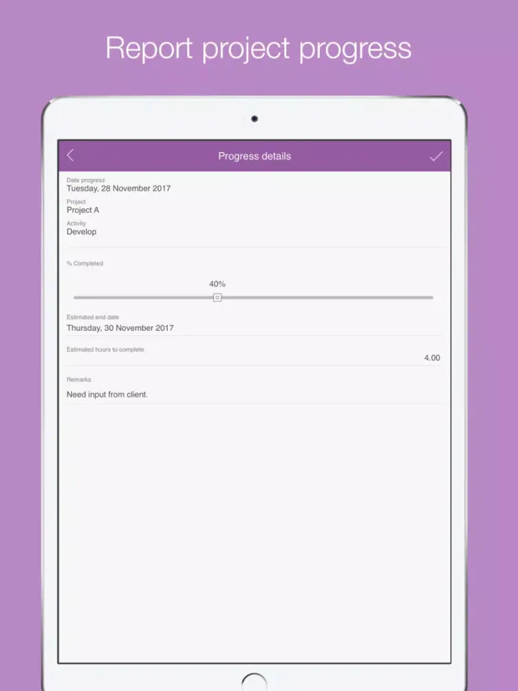 تصاویر Timewax Planning & Time Sheets iPad 