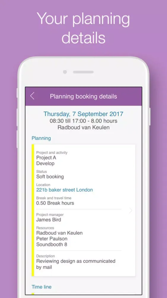 تصاویر Timewax Planning & Time Sheets