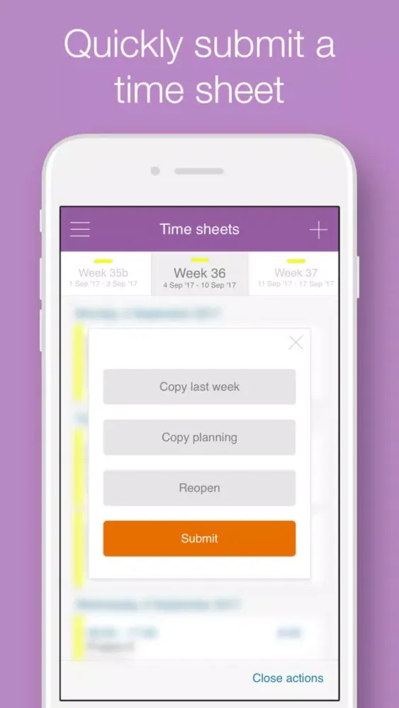 تصاویر Timewax Planning & Time Sheets