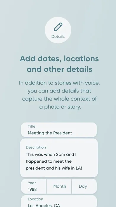 TimeWell - Record Your Story Screenshots