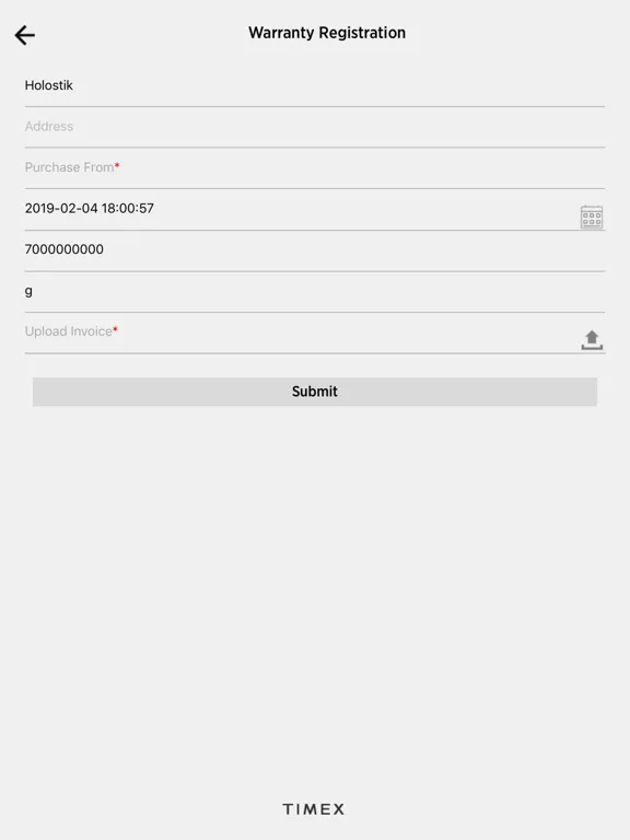 Timex India iPad  Ekran Görüntüleri