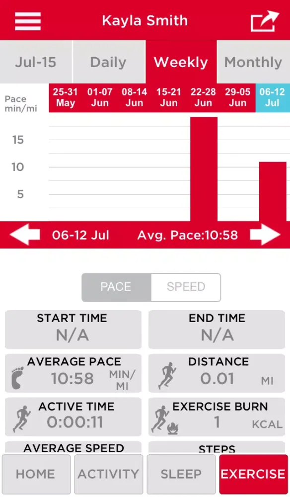 TIMEX IRONMAN Move x20 Screenshots