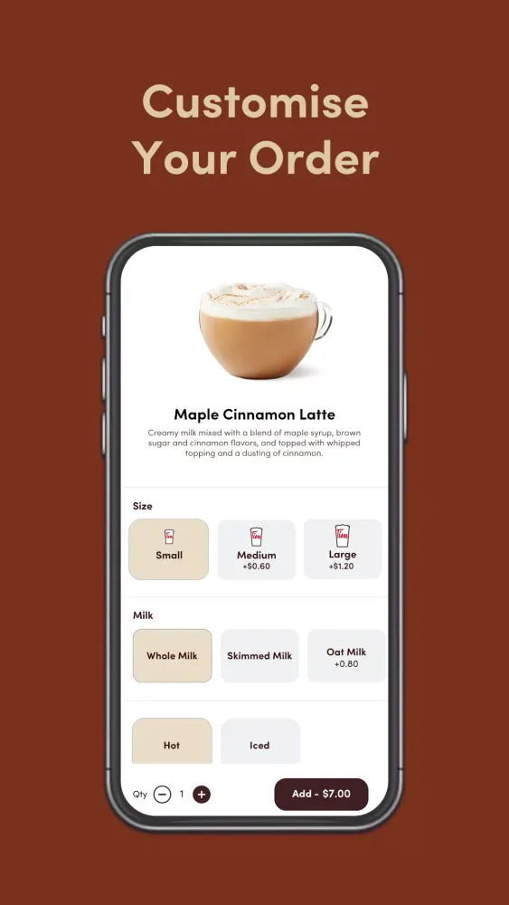 Tim Hortons Singapore स्क्रीनशॉट