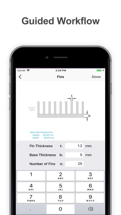 xHeatSink: Thermal Calculator স্ক্রিনশট