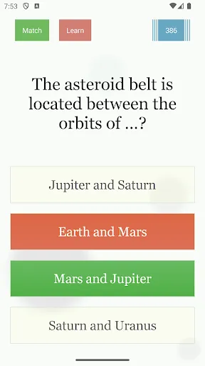 General Knowledge Quiz Screenshots