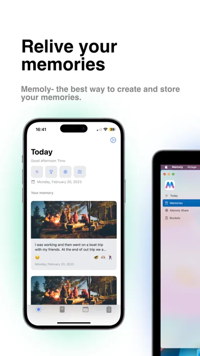 Memoly - Your diary Screenshots