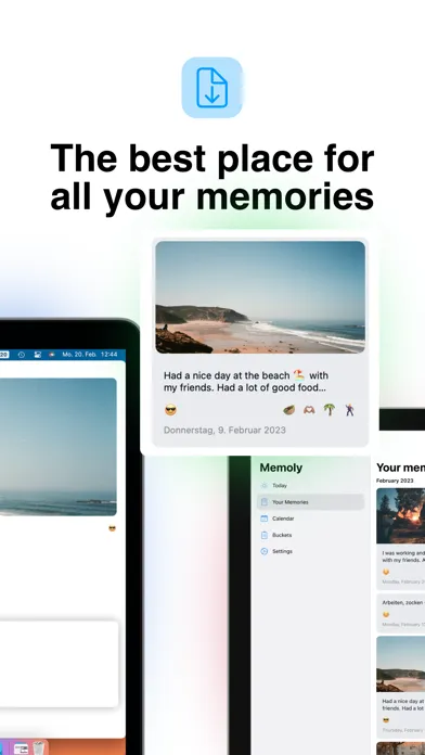 Memoly - Your diary Screenshots