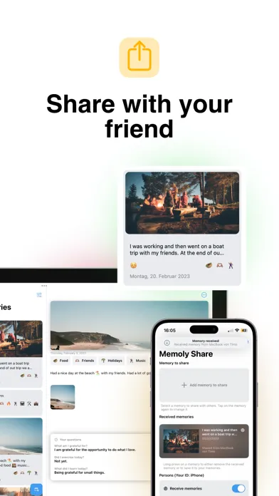 Memoly - Your diary Screenshots