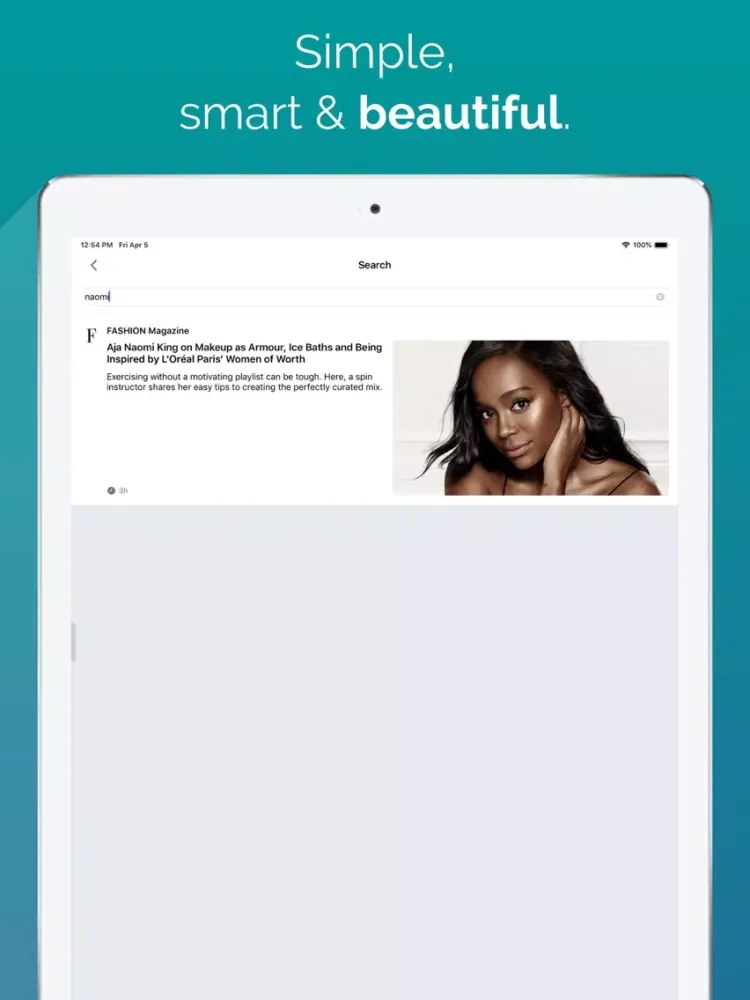 Jipsen - RSS Reader iPad  스크린샷