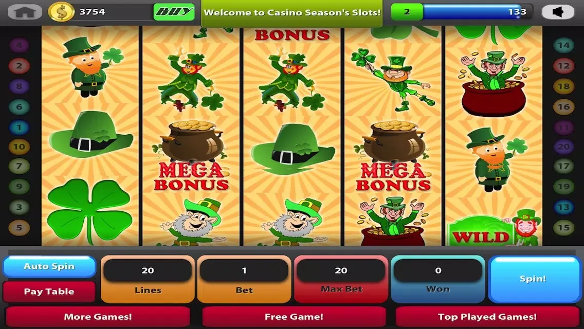 Screenshot di A Rich Season Slot Machine - Extreme Casino Holiday Win Blast