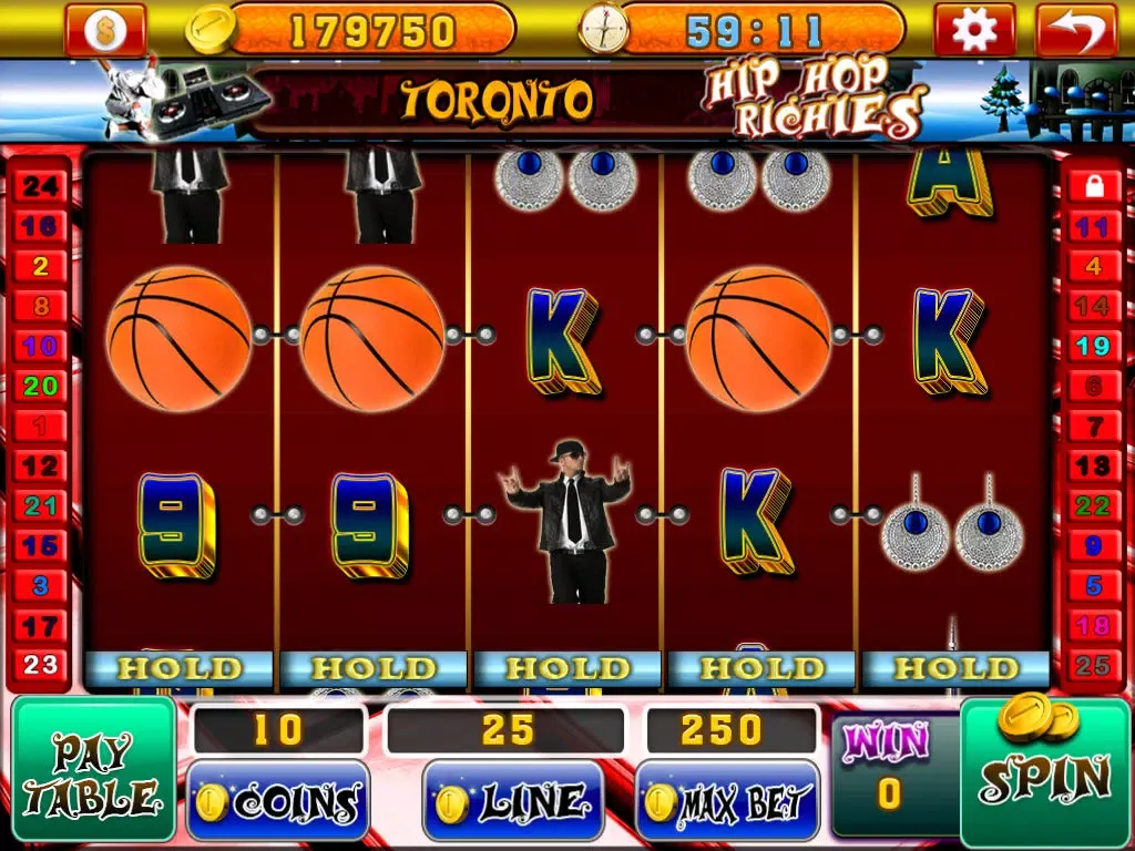 Zrzuty ekranu Hip Hop Riches Super Slots and more iPad 
