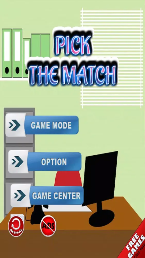 Ảnh chụp màn hình của Pick The Match
