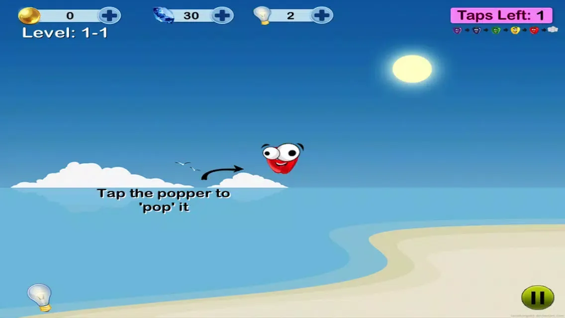 Tangkapan skrin Pepper Poppers