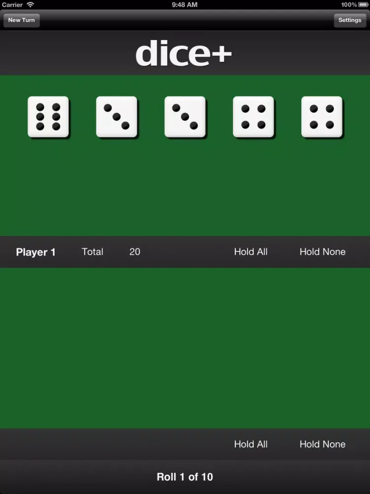 dice+ iPad  سکرین شاٹس