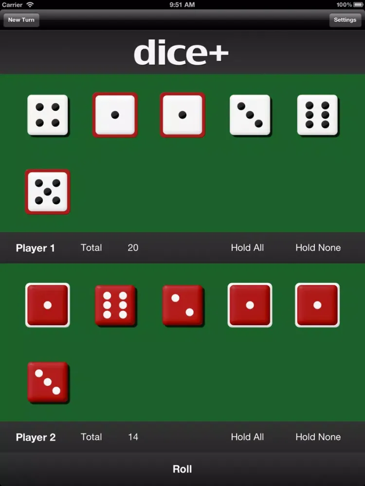 dice+ iPad  سکرین شاٹس