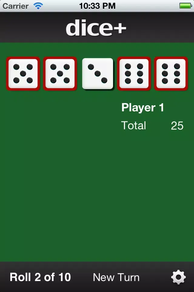 dice+ سکرین شاٹس
