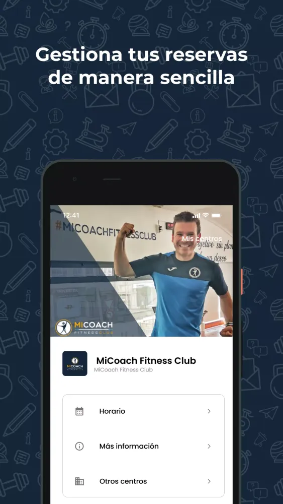 MiCoach Fitness Club應用截圖