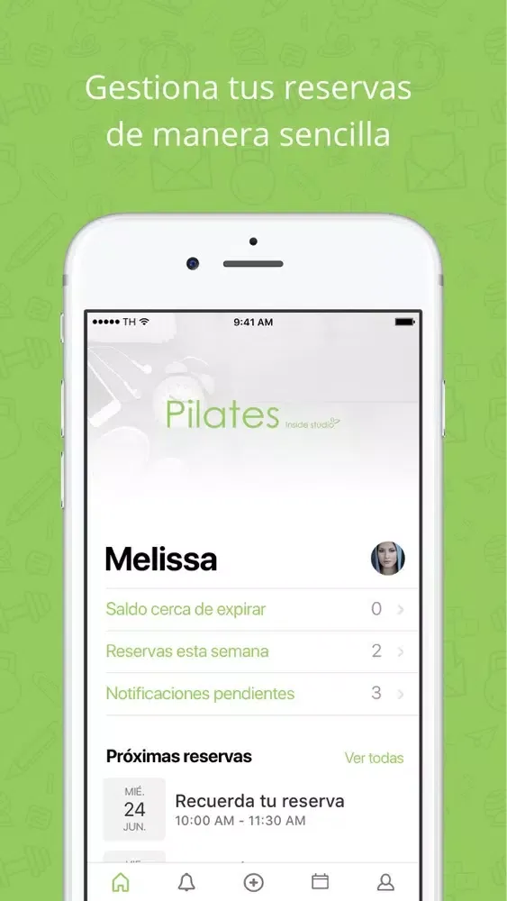 Pilates Inside スクリーンショット