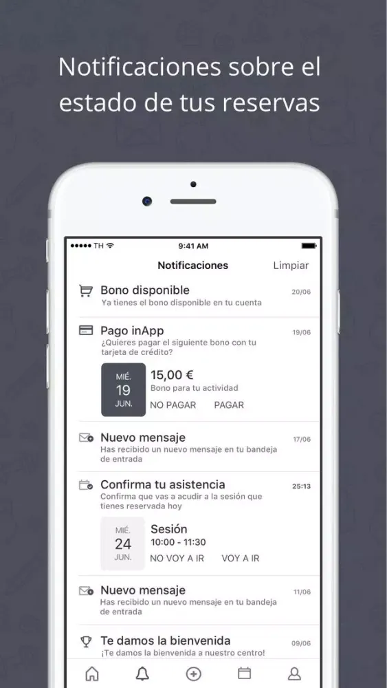 Captures d'écran de Pilates & Fitness